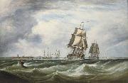 A Royal Naval Squadron running out of Portsmouth Ebenezer Colls